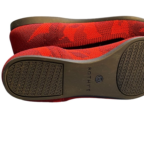 Rothy's Red Flats - Picture 8 of 9
